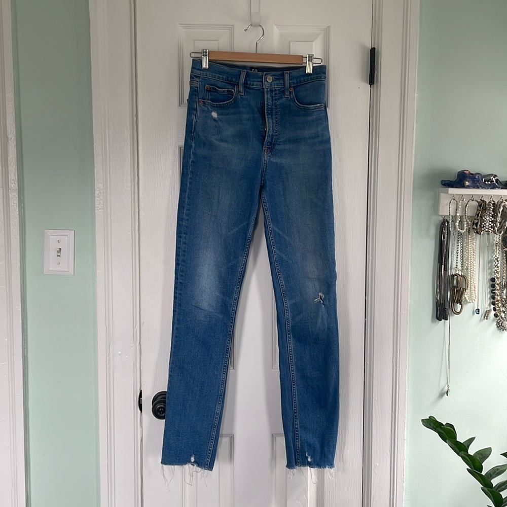 Gap 4/27T cigarette jeans